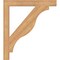 Ekena Millwork Funston Block Smooth Bracket, Western Red Cedar, 3 1/2"W x 32"D x 36"H BKT04X32X36FST05SWR - alternate 4